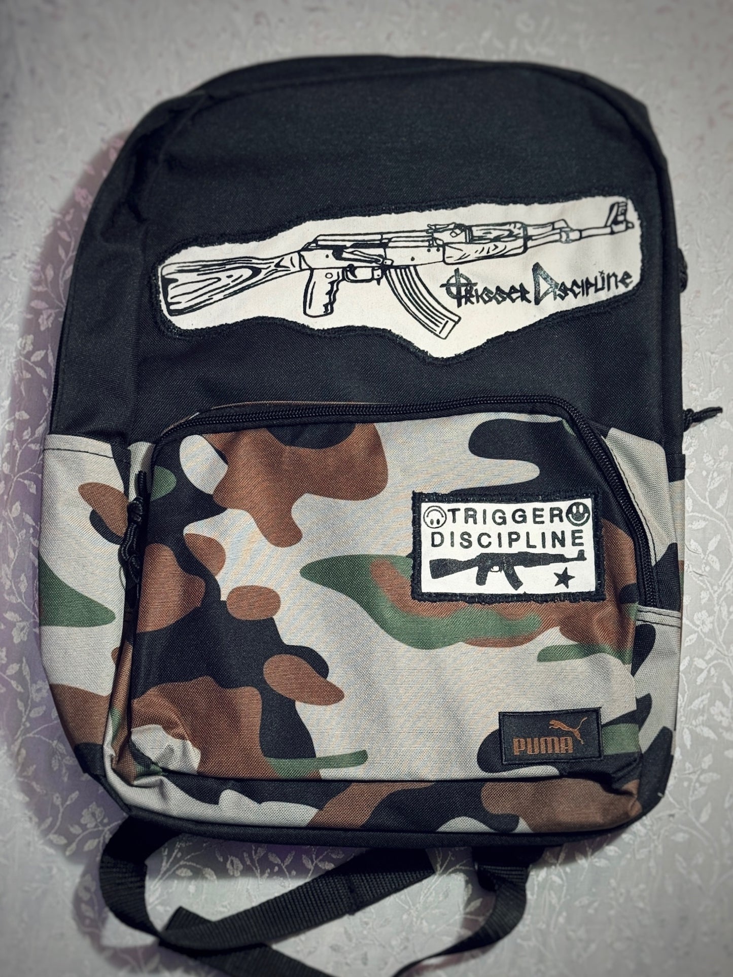 PUMA Camo Go Bag / Fanny Pack morale patch backpack