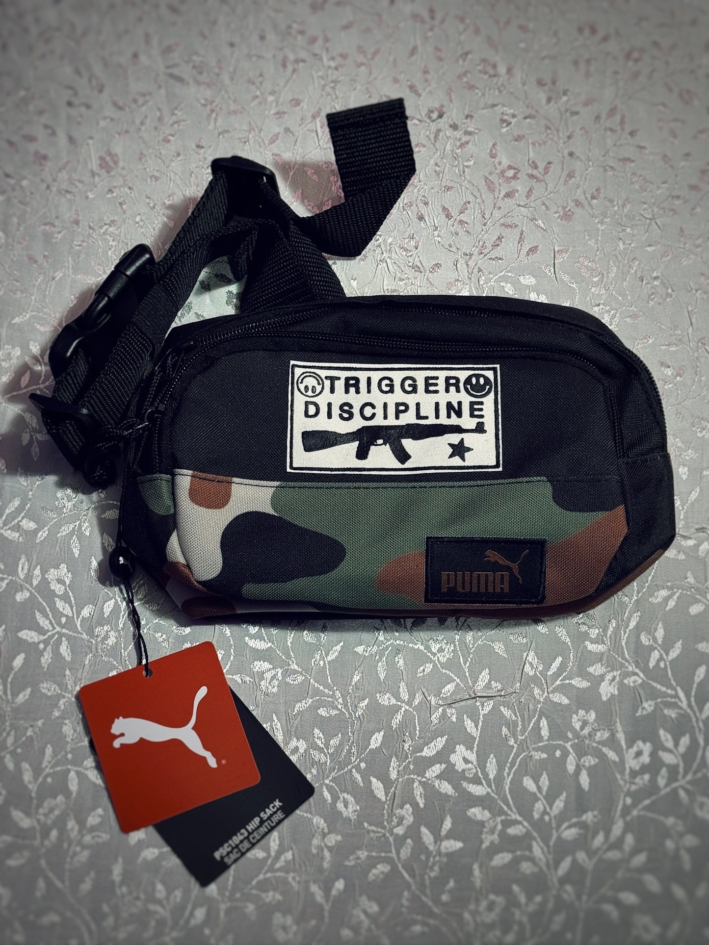 PUMA Camo Go Bag / Fanny Pack morale patch backpack