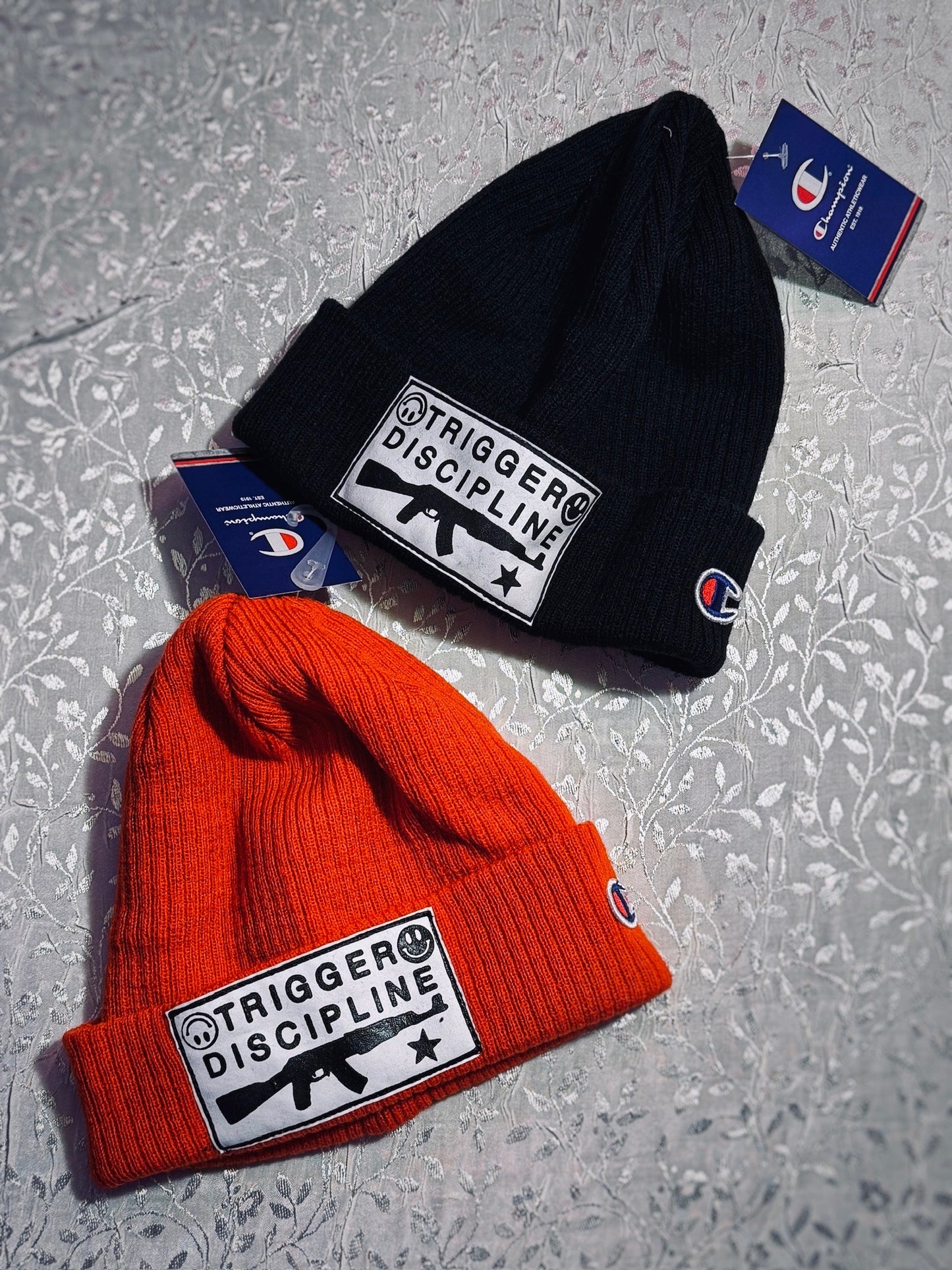 CHAMPION TXD morale patch beanie cap