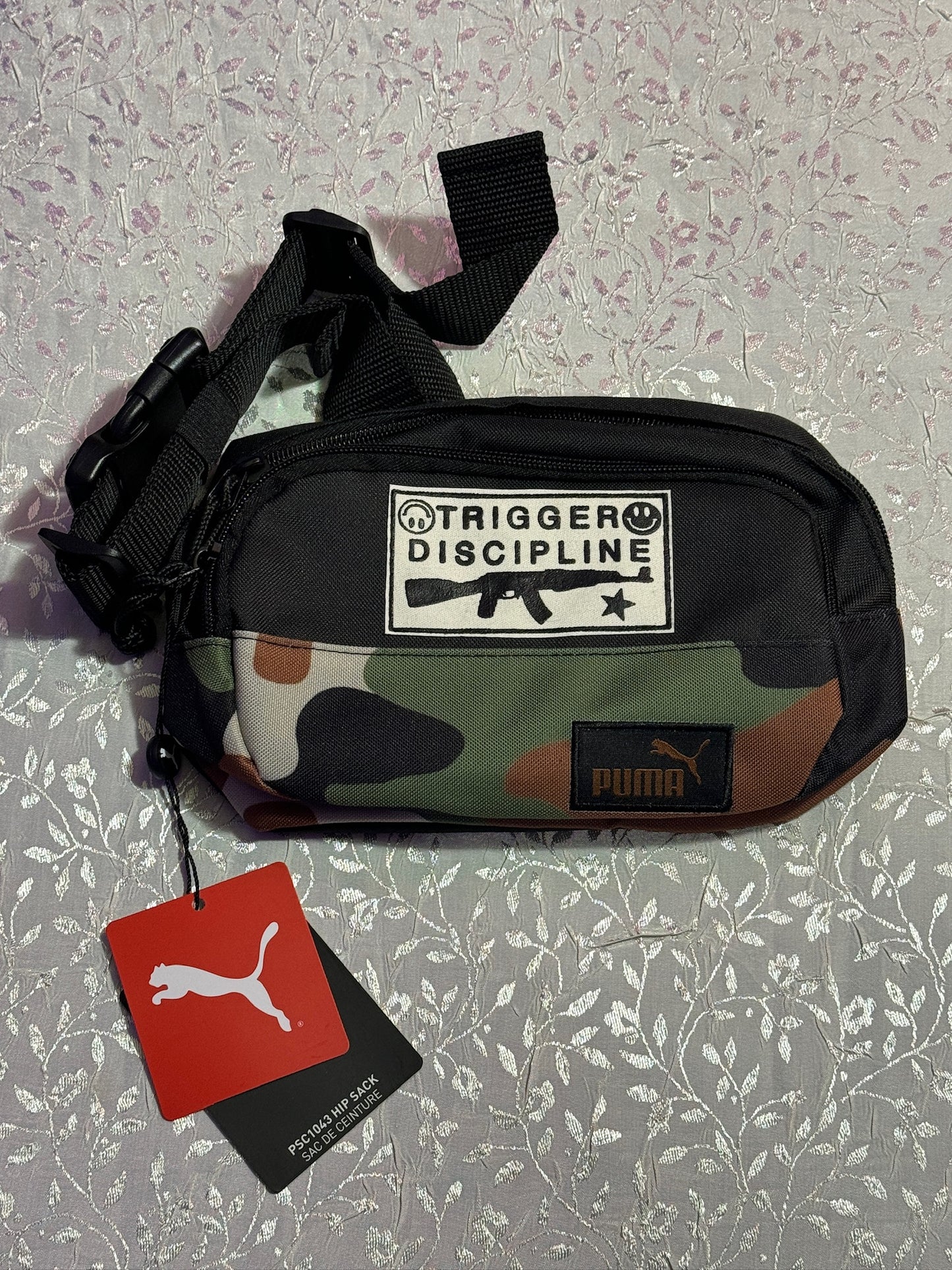 PUMA Camo Go Bag / Fanny Pack morale patch backpack